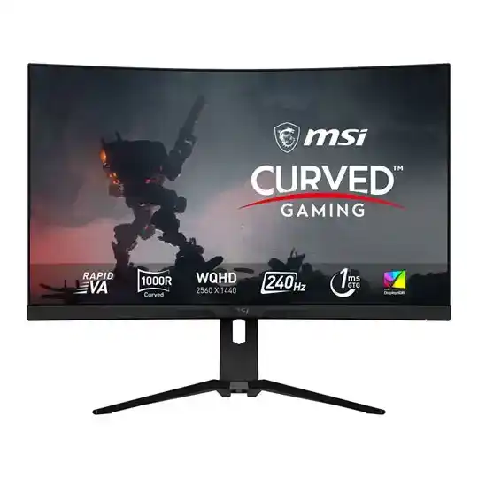 MSI MAG 325CQRXF 31.5" WQHD 240Hz Adaptive Sync Curved HDR Monitor